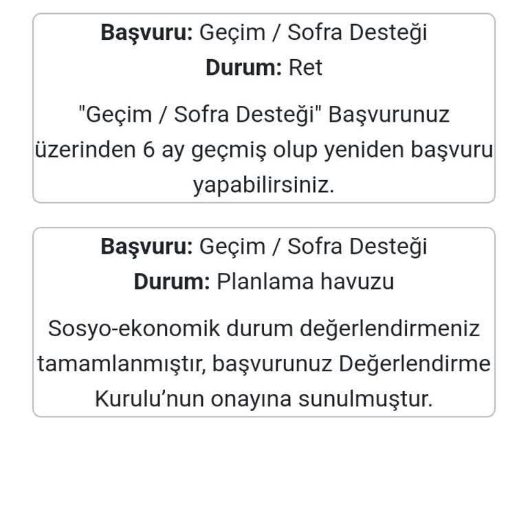 Sosyal Yardım Başvurumda 5 Aydır İlerleme Yok