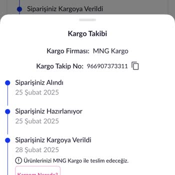 Kargo Takip Sorunu Ve İlgisiz Satıcı
