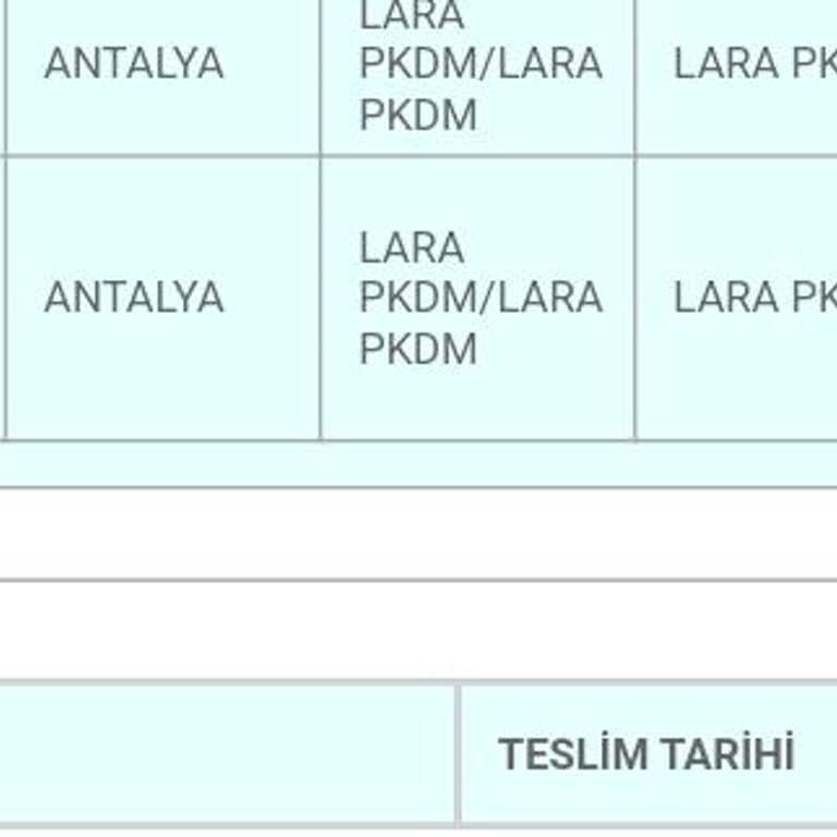 Antalya Lara PTT Kargo'nun Yanıltıcı Teslimat Bilgisi