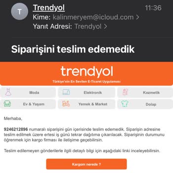 Sazlı Mahallesi'ne Kargo Teslimatı Sorunu