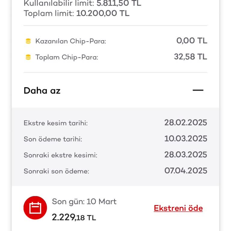 Haksız Kart Aidatı İadesi Talebi