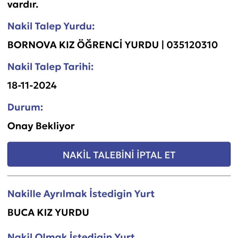 KYK Nakil Taleplerinde Adalet Arayışı