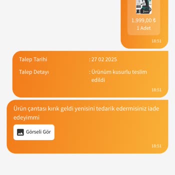 Trendyol'da Satıcı İletişimsizliği Ve Hasarlı Ürün Sorunu