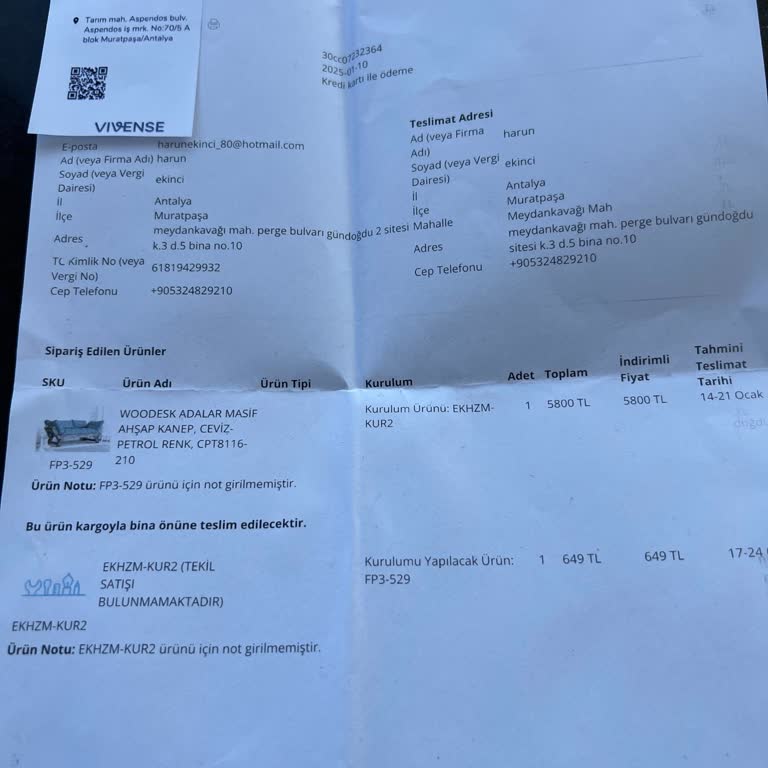 Koltuk Siparişi Mağduriyeti: Param Gitti, Ürün Yok!