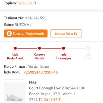 Orijinallik Şüphesi Ve İade Sorunu