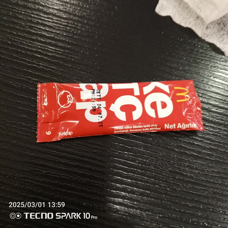 McDonald's'ta Ekstra Ücret Şoku: Fazladan Ketçap İçin Ücret Alındı
