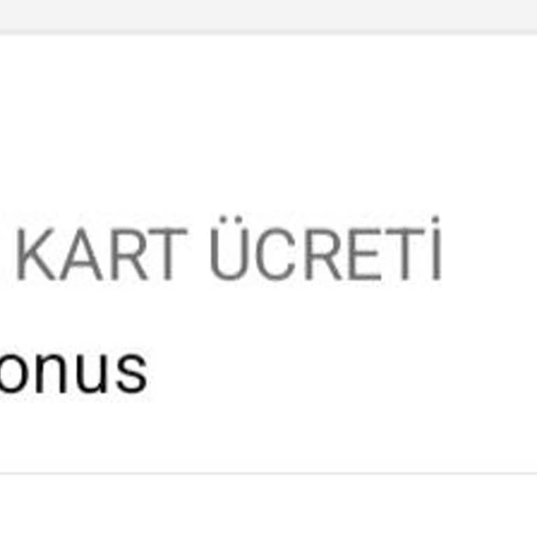 Garanti Bankası Kredi Kartı Aidatı İadesi Talebi