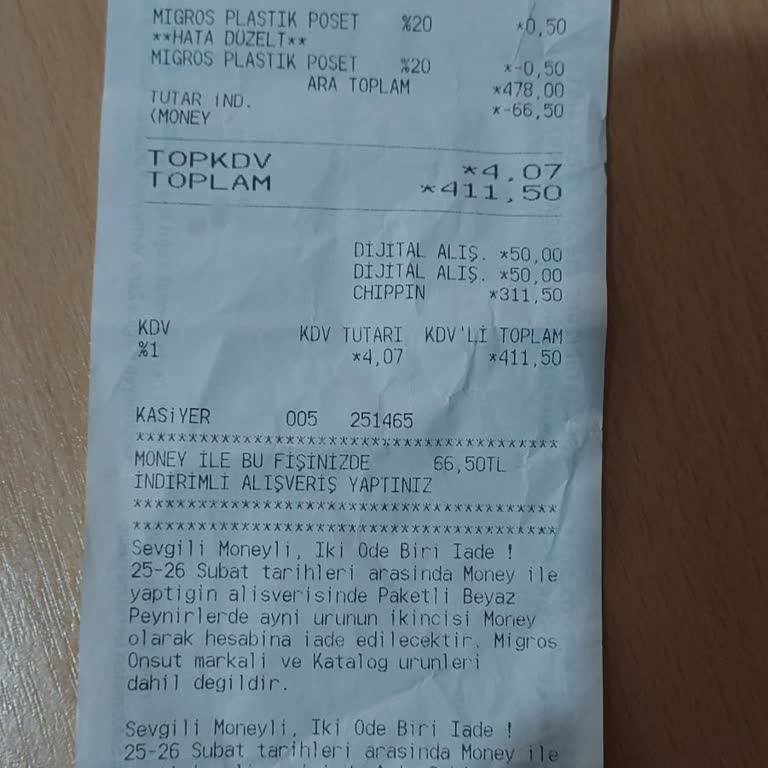 Migros'ta Yanıltıcı Kampanya Deneyimi