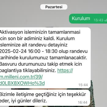 Kurulum Randevusu Beklerken Mağdur Oldum