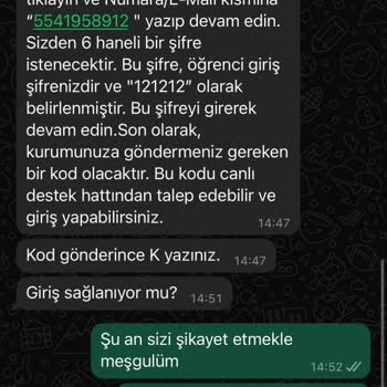 Burs Kazandım Sanarken Gelen Şok Mesaj