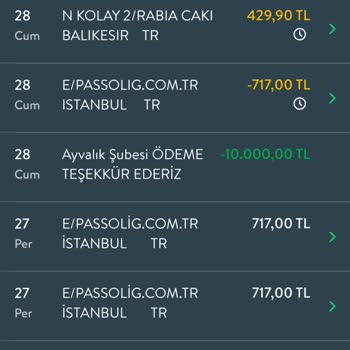 Passolig Kart Ücreti Hatalı Çekim Sorunu