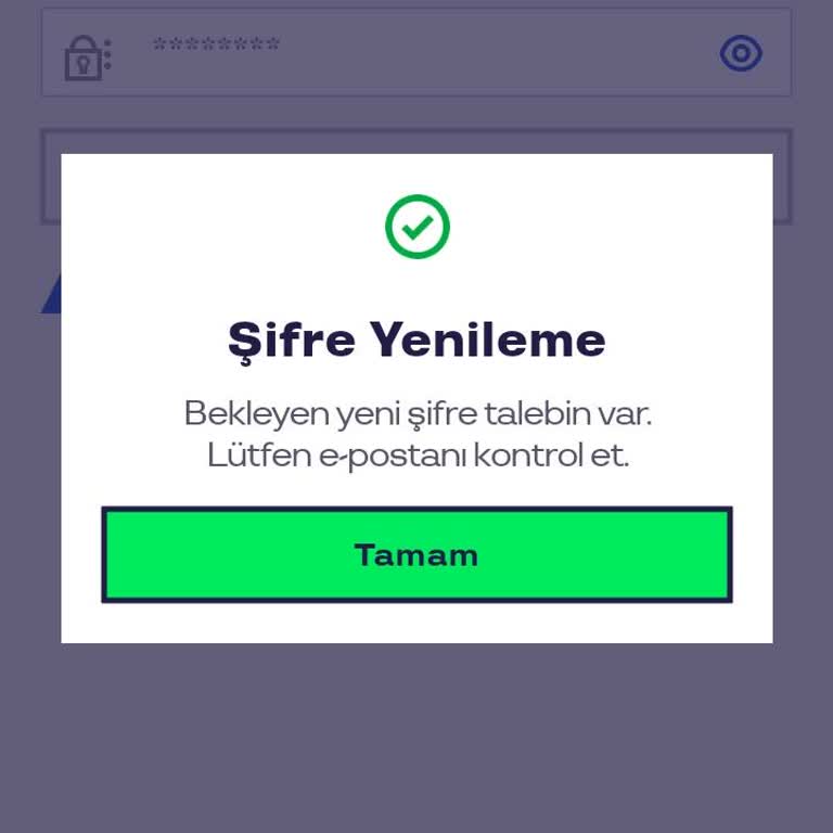 Sodexo Şifre Ve Hesap Sorunu