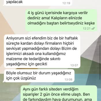 Yanlış Kargo Seçimi Ve Geciken Sipariş: Müşteri Deneyiminde Hayal Kırıklığı