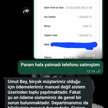 Reklamlarıyla Güven Veren EasyCep'te Hayal Kırıklığı: Ödeme Sorunu Ve Müşteri Hizmetleri İlgisizliği