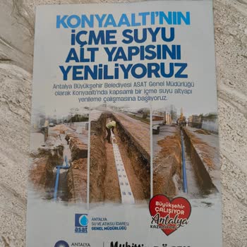 Antalya Büyükşehir Belediyesi Su Faturası Ve İsraf Sorunu!