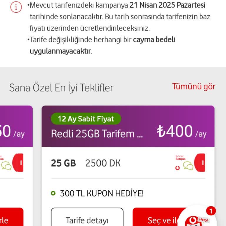 Vodafone'un Yanıltıcı Paket Teklifleri Güven Sarsıyor