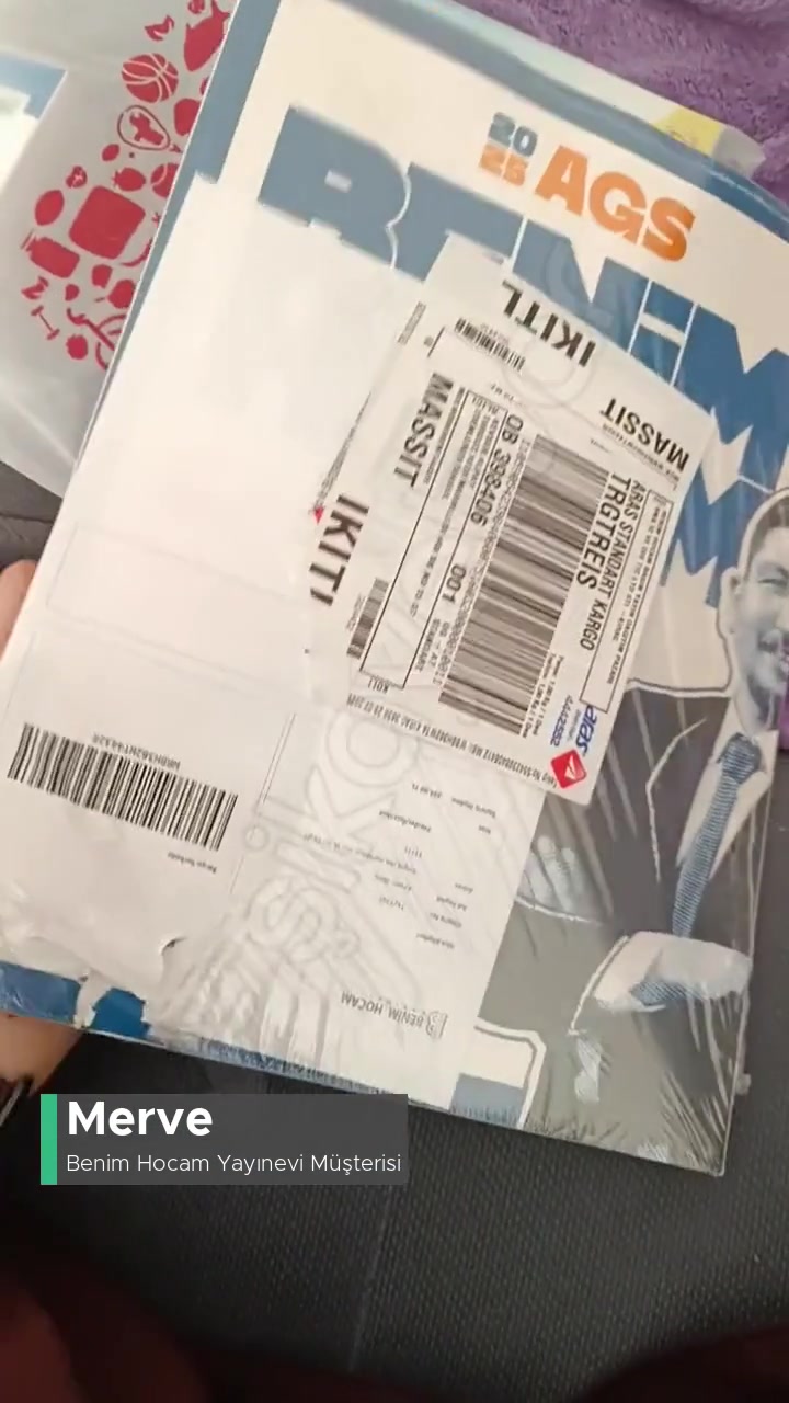 Benim Hocam Yayınları Ve Aras Kargo! videonun kapak resmi