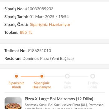 Yanlış Sipariş İptali İçin Müşteri Odaklı Olmayan Yaklaşım