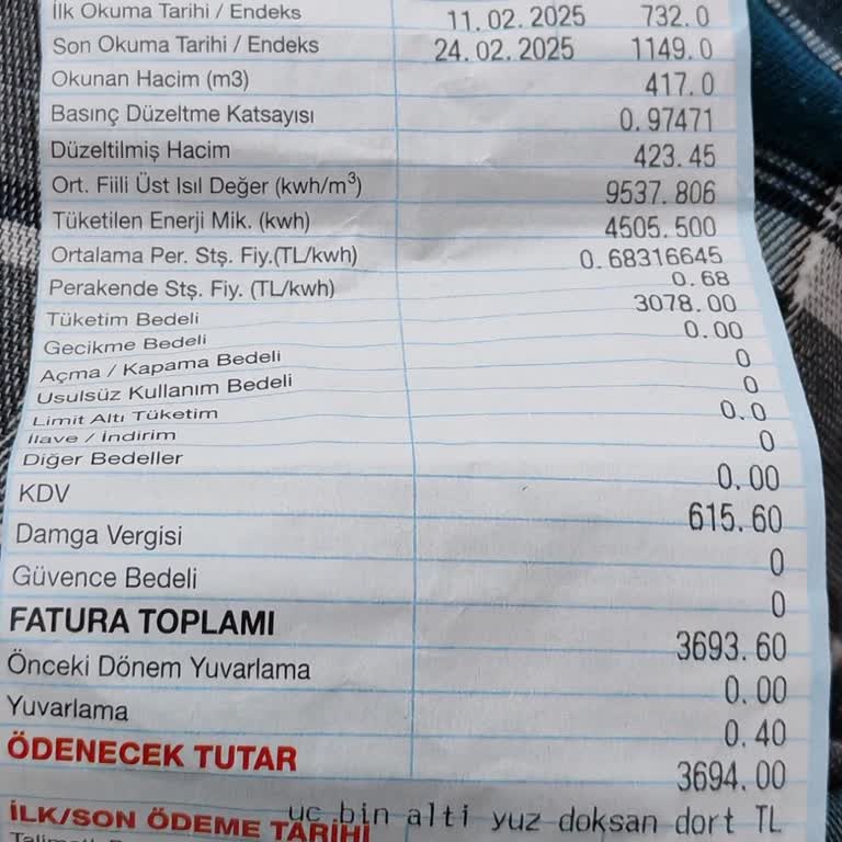 Doğalgaz Faturasında Anlamsız Artış Ve İletişim Sorunları