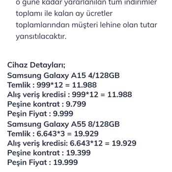 Yanıltıcı Mesajlarla Taksit Hayal Kırıklığı