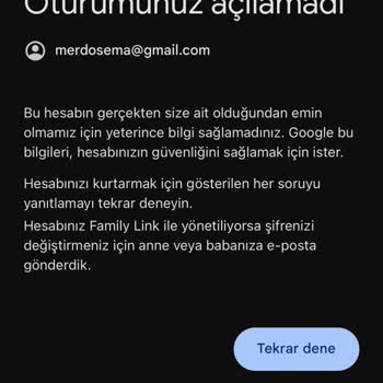 Gmail Şifre Sıfırlama Sorunu Ve Ulaşılamayan Destek