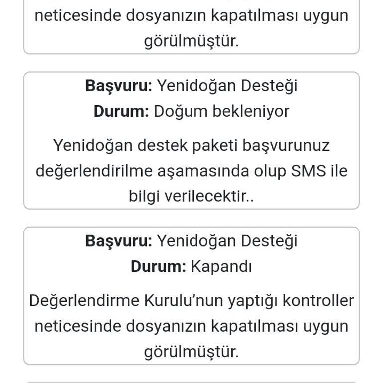Yenidoğan Paketi Bekleyişi: 1 Ayı Aştı
