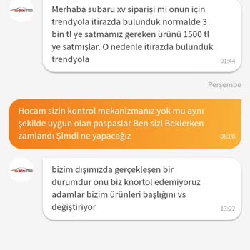 Trendyol Siparişimde Fahiş Fiyat Değişikliği Sorunu
