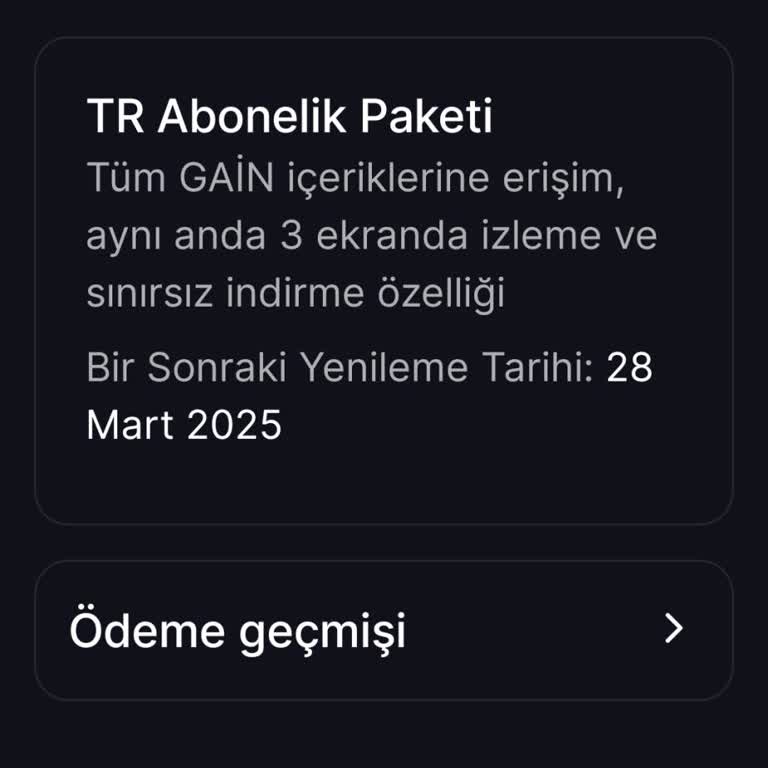 Gain TV Abonelik İptali Sorunu