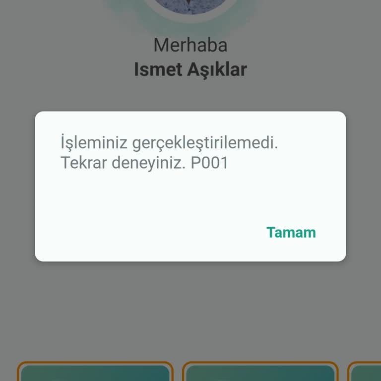 Kuveyt Türk Mobil Uygulama Erişim Sorunu Ve Tekrarlayan Hata Mesajı