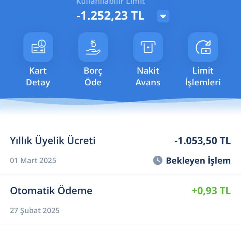 Haksız Kart Aidatı İadesi Talebi