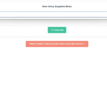 Endeneme Netin Web Sitesinde Sınav Sonuçlarına Ulaşamama Sorunu