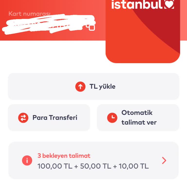 Kaybolan Kart Ve İşlem Sorunları