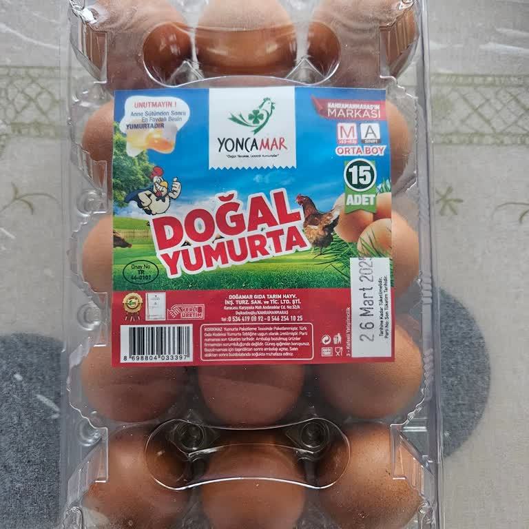 Doğamar Gıda Yoncamar Yumurtada Doğallık Sorunu