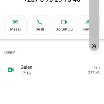 Bilinmeyen Numaradan Gelen Arama İle Güvenlik Endişesi