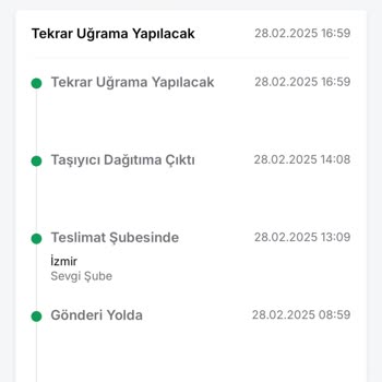 Kargo Teslim Edilmedi Müşteri Hizmetleri Çözüm Üretmiyor