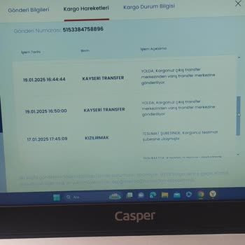 Aras Kargo Teslimat Sorunu Ve İade Gecikmesi