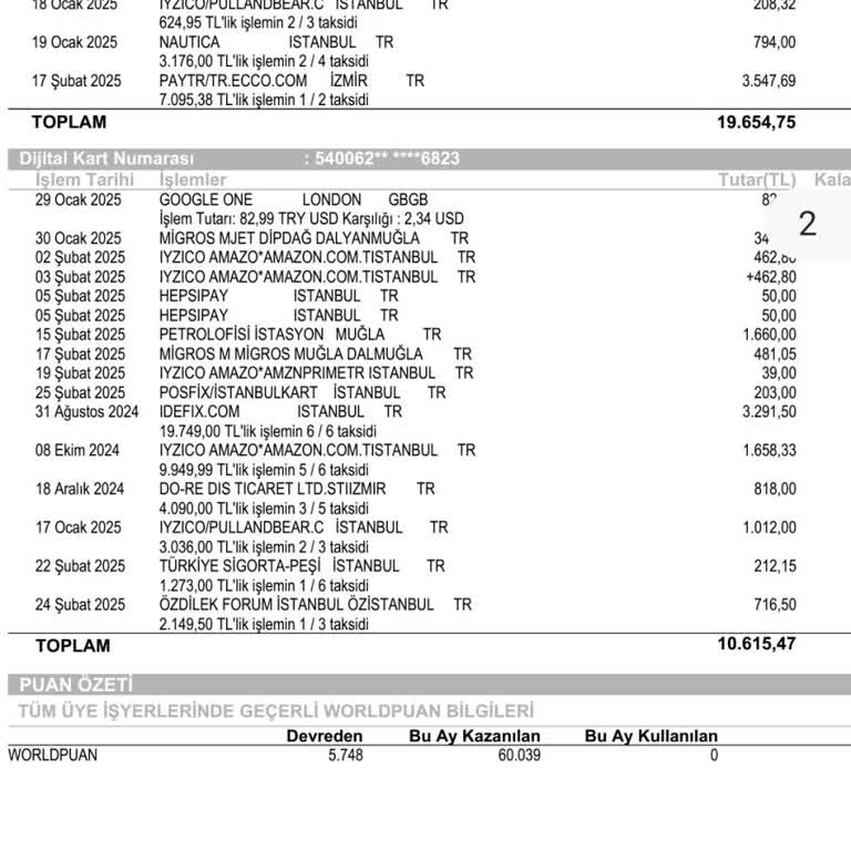 Yapı Kredi'den Yüksek Kart Aidatı Şoku