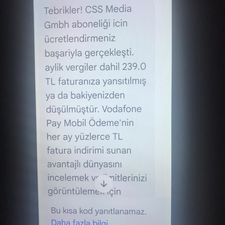 Yetkisiz Abonelik Ücreti Şoku
