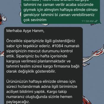 Sipariş Sonrası İletişim Sorunu Ve Güven Kaybı