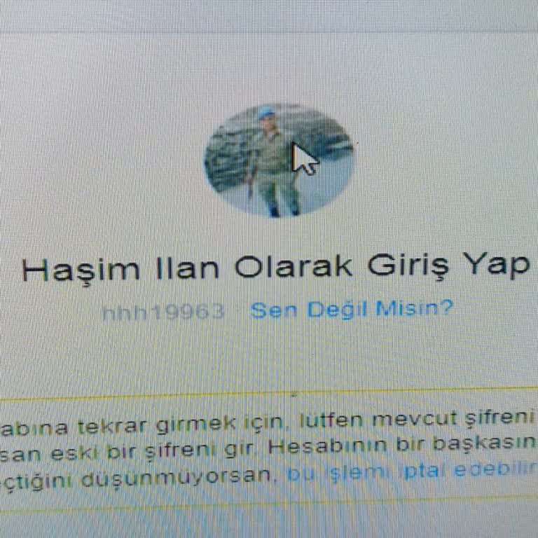 Hesap Erişim Sorunu Ve Askerlik Fotoğraflarının Kurtarılması