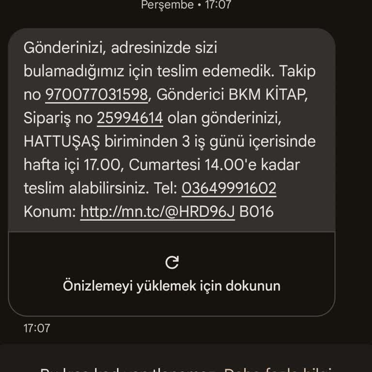 Evdeyken 'bulamadık' Mesajı: Kargom Nerede?