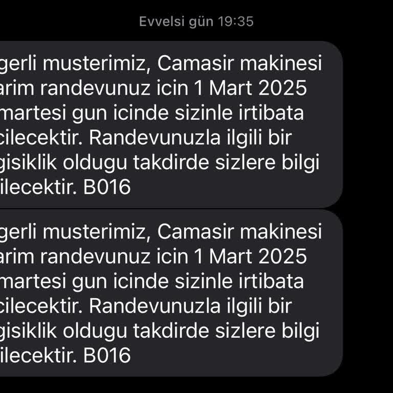 Siemens Servis Randevusu Ve Müşteri Hizmetleri Sorunu