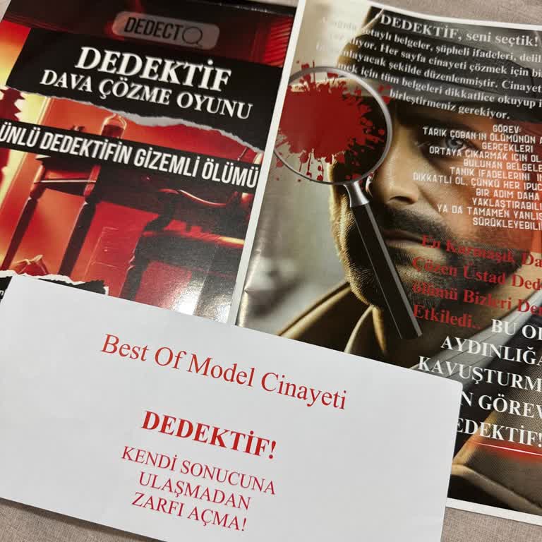 Yanlış Sonuçla Karşılaşan Dedektif Oyunu