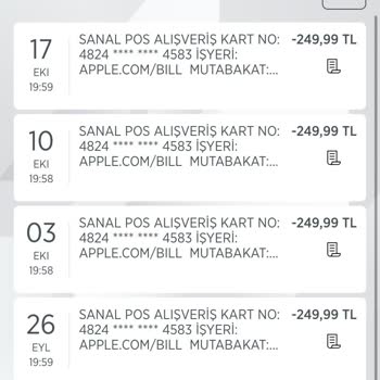 Apple İzinsiz Para Çekimleri Ve Yetersiz Müşteri Hizmeti!