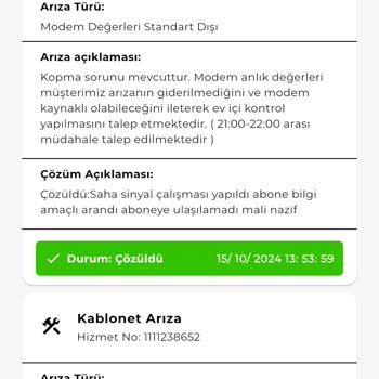 Türksat Kablo Net İle Sürekli Bağlantı Sorunları