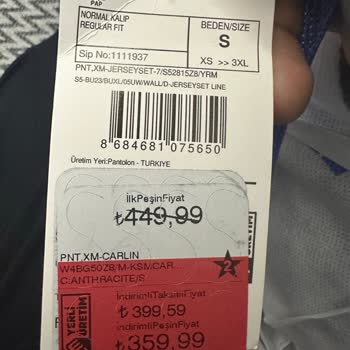 LCW Mağazasında Etiket Fiyatı Şaşkınlığı