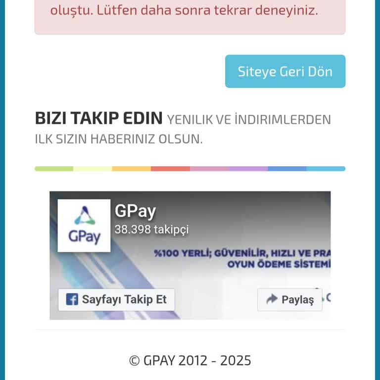 GPay Sürekli Hata Veren Para Yükleme Sorunu!