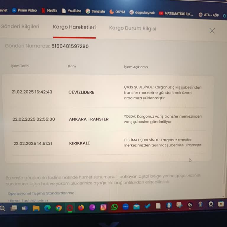 Aras Kargo İle Yaşanan Teslimat Sorunu Ve İlgisizlik
