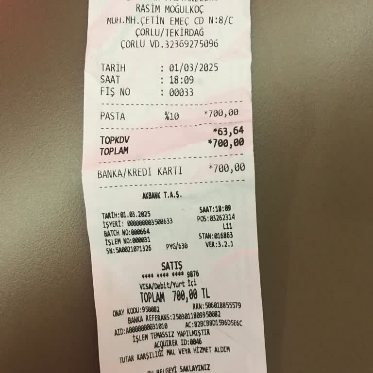 Bayat Pasta Ve İlgisiz Hizmetle Hayal Kırıklığı