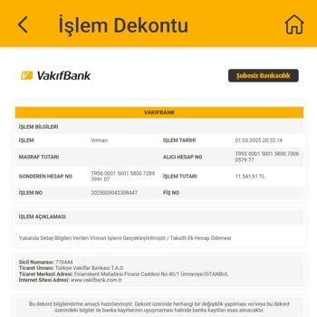 VakıfBank'ta Erken Kapama Sorunu Ve Haksız Faiz Kesintisi